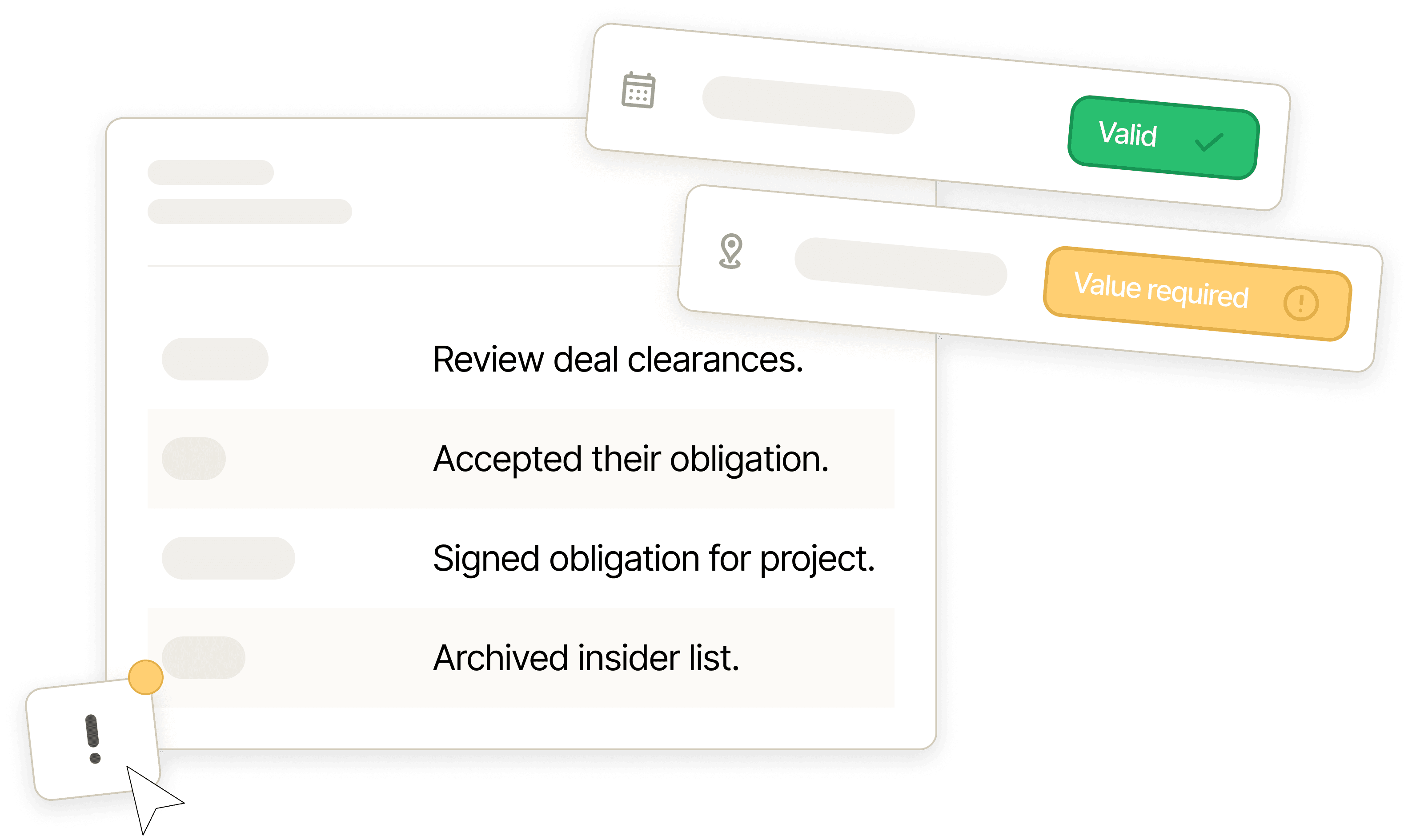 Continuous error detection