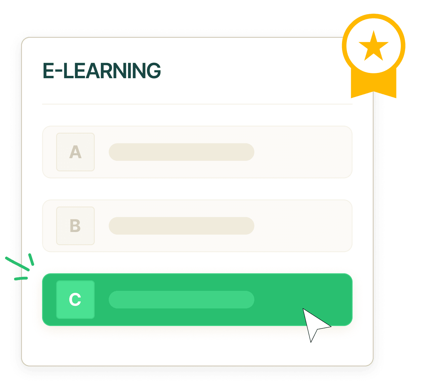 E-learning platform.