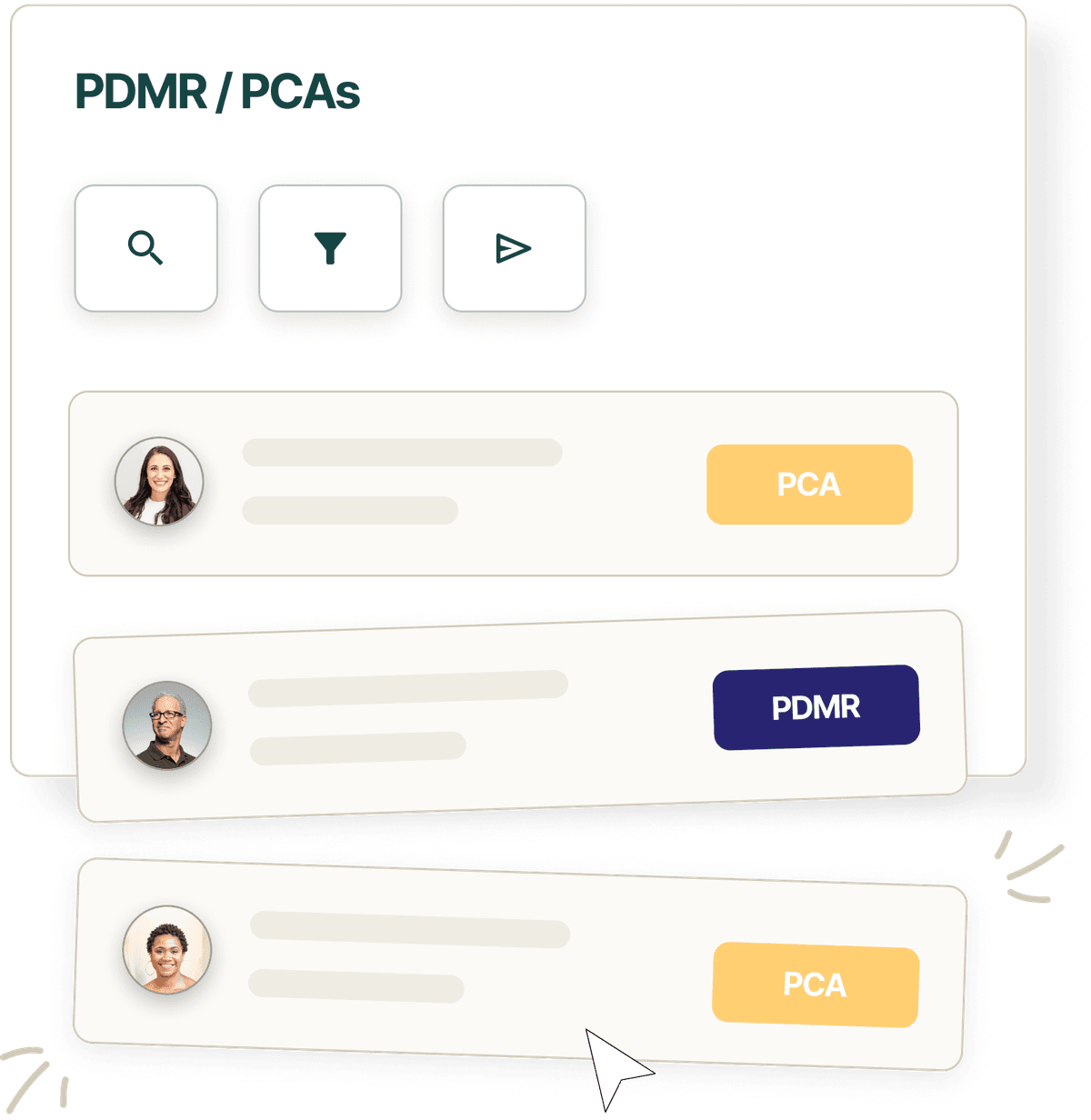 Manage PCAs and PDMRs in InsiderList