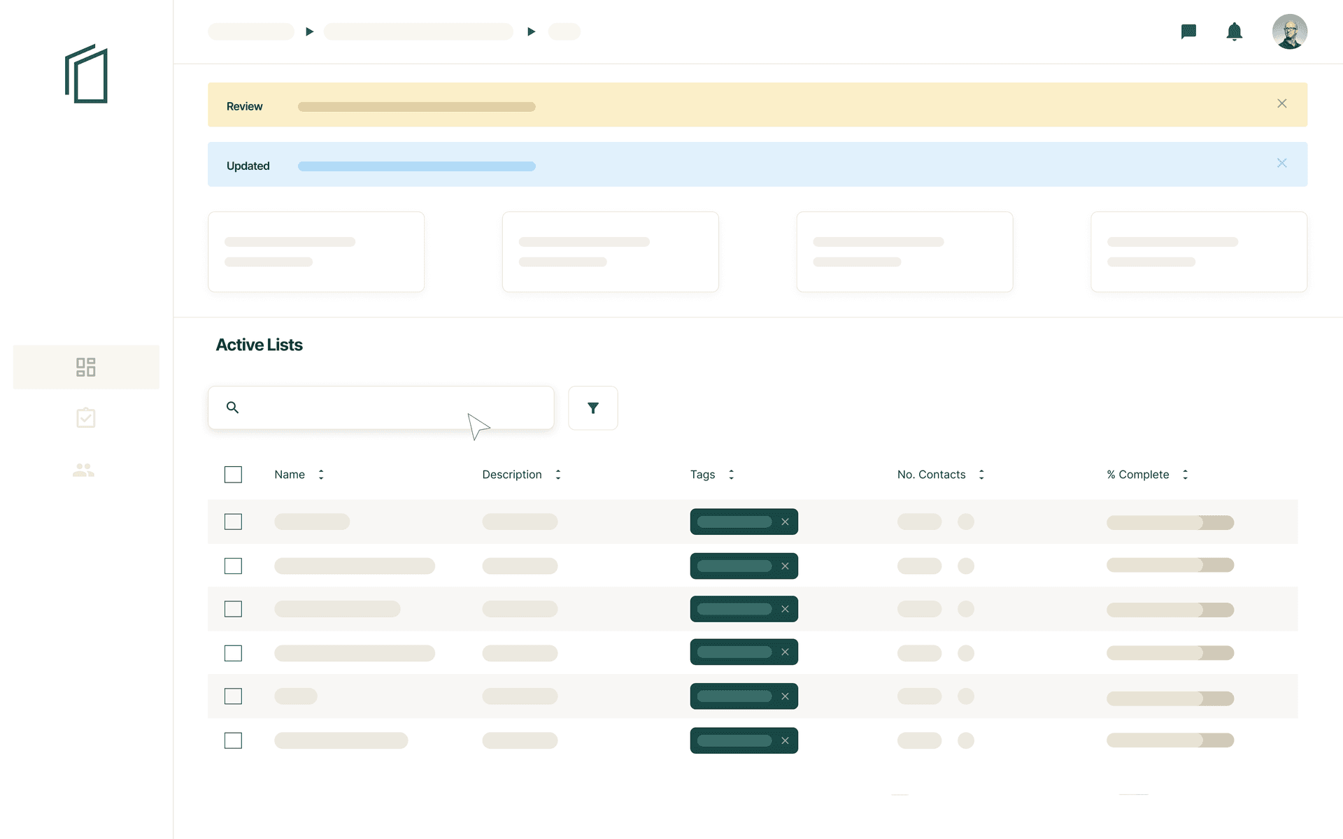 Graphic of the InsiderList dashboard.